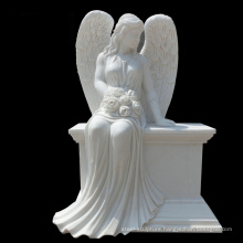 Hand carved granite tombstone govestone marble angel headstone